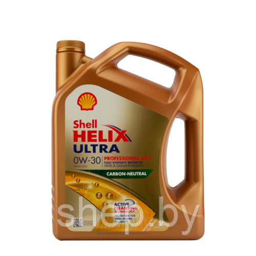 Моторное масло Shell Helix Ultra Professional AP-L 0W30 5L - фото 1 - id-p208411561
