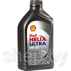 Моторное масло SHELL HELIX ULTRA A5/B5 0W30 1L