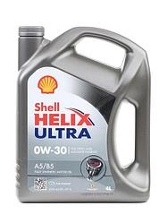 Моторное масло SHELL HELIX ULTRA A5/B5 0W30 4L