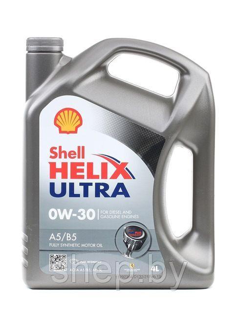 Моторное масло SHELL HELIX ULTRA A5/B5 0W30 4L - фото 1 - id-p208416615