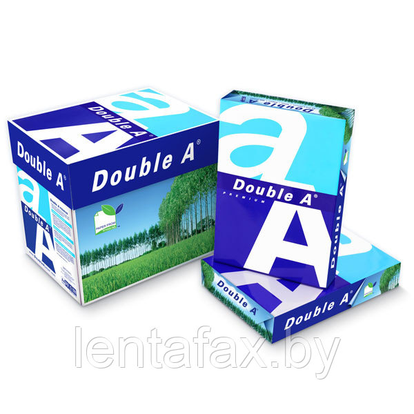 Бумага DOUBLE A Premium, АА+, А4, белизна 165%CIE, 80 г/м, 500л.Цена указана без учета НДС 20%