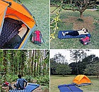 Туристический сверхлегкий матрас со встроенным насосом SLEEPING PAD и воздушной подушкой, фото 9