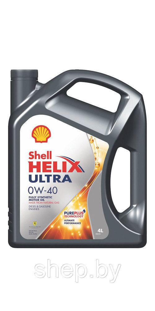 Моторное масло SHELL HELIX ULTRA 0W40 4L - фото 1 - id-p208443885