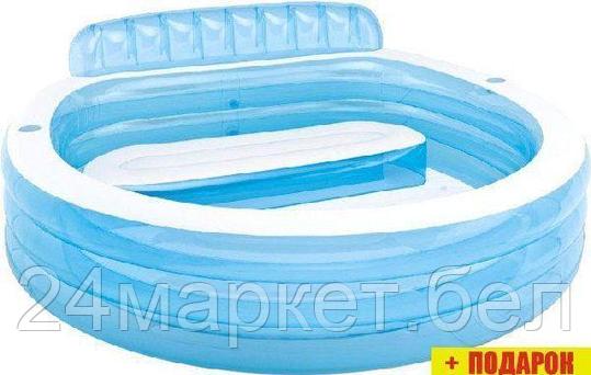 Надувной бассейн Intex Swim Center Family Lounge 224x216x76 (57190), фото 2