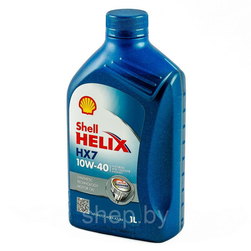 Моторное масло SHELL HELIX HX7 10W-40 1L - фото 1 - id-p208443886