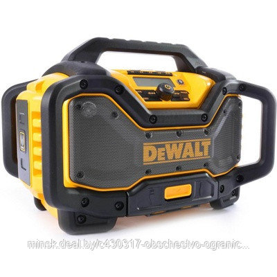 Dewalt DCR027-QW, Портативная аудиосистема - зарядное устройство, питание от аккумулятора/электросети, - фото 1 - id-p208444075