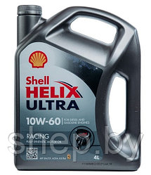 Моторное масло SHELL HELIX ULTRA Racing 10W-60  4L