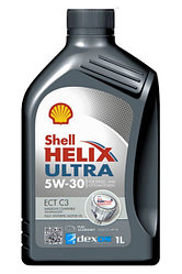 Моторное масло SHELL HELIX ULTRA ECT C3 5W-30 1L