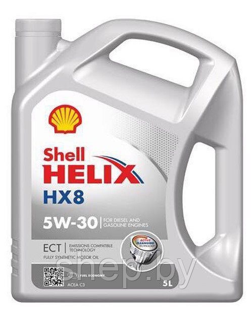 Моторное масло SHELL HELIX HX8 ECT 5W-30 5L - фото 1 - id-p208444834