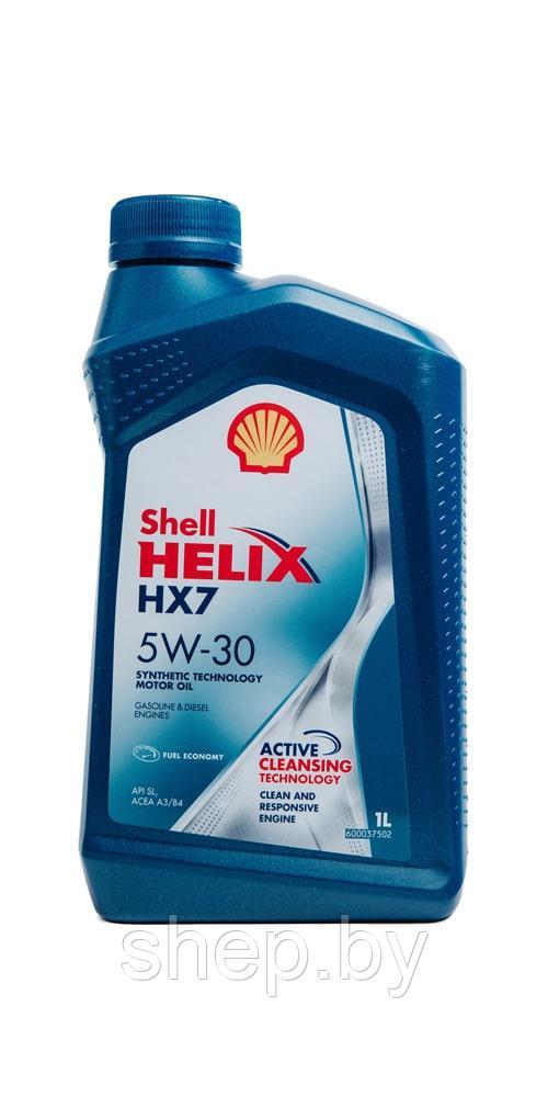 Моторное масло SHELL HELIX HX7 5W-30 1L - фото 1 - id-p208444846