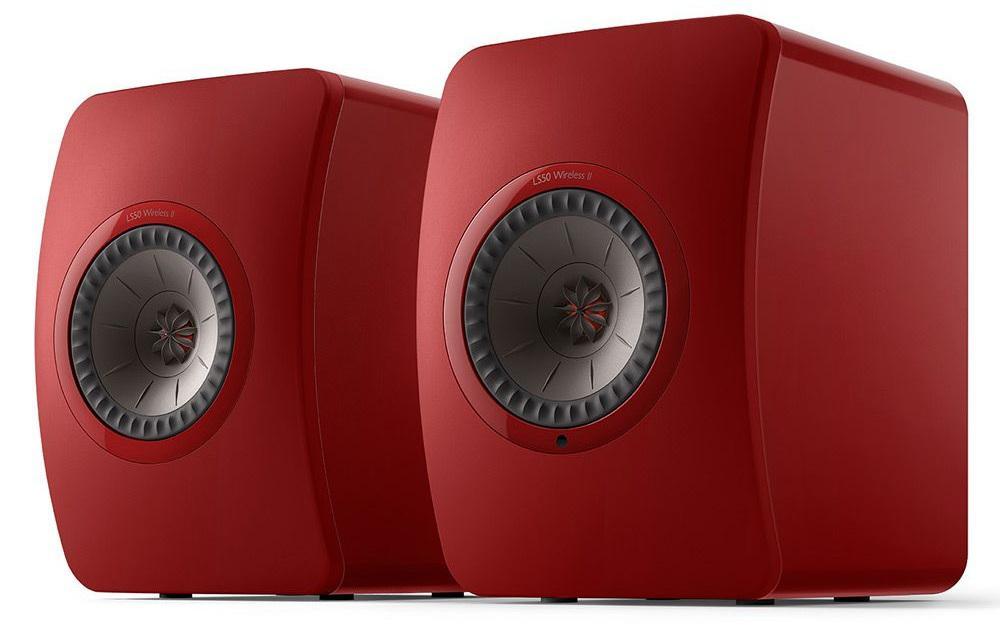 Акустическая система KEF LS50W II Crimson Red System - фото 1 - id-p208444849