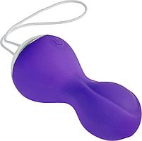 Вагинальный шарик с вибрацией Jojo vibe (Rechargeable Vaginal Kegel Balls / violet), фото 5