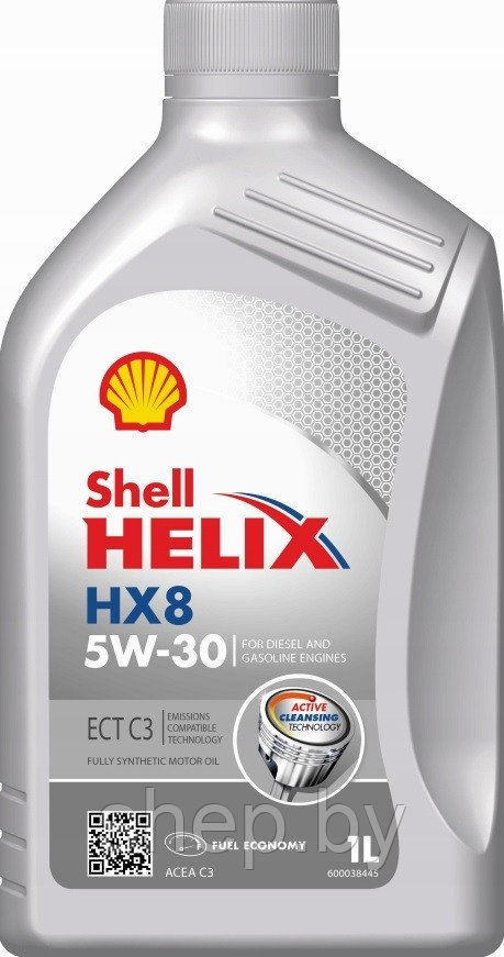 Моторное масло SHELL HELIX HX8 ECT C3 5W-30 1L - фото 1 - id-p208444860