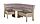 Кухонный угловой диван Этюд 2-1 (Боровичи-мебель), фото 2