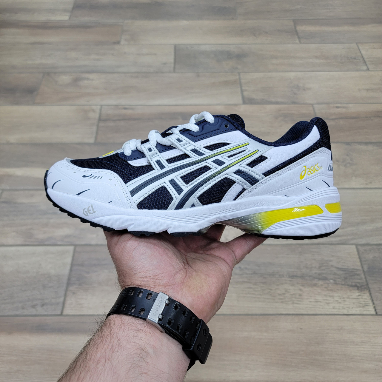 Кроссовки Asics Gel-1090 White Blue - фото 1 - id-p208445153