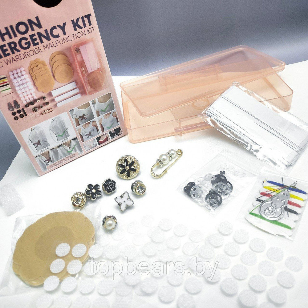 Набор для ремонта одежды Fashion Emergency Kit 126 предметов / Швейный ремонтный набор - фото 3 - id-p208455187