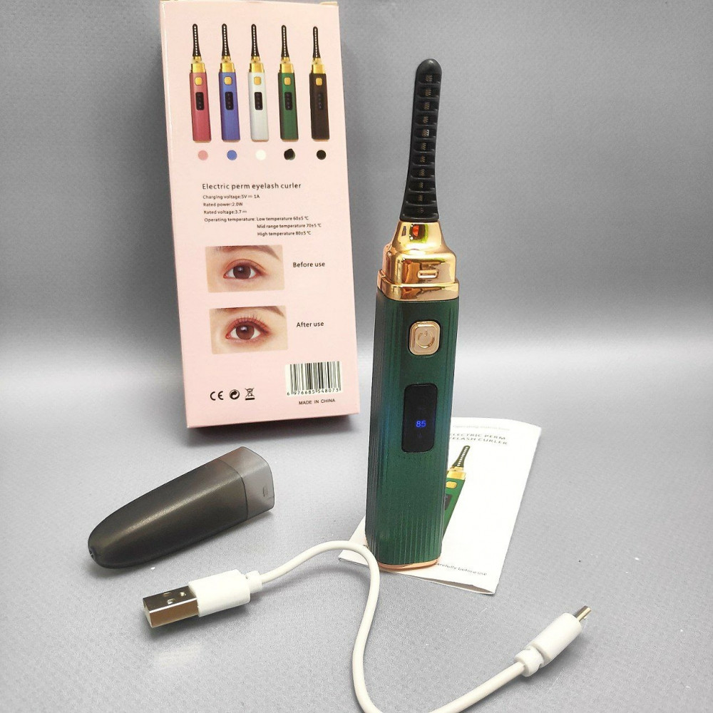 Щипцы для завивки ресниц с электрическим подогревом Eyelash Curler / Электрический керлер для ухода за - фото 5 - id-p208455516