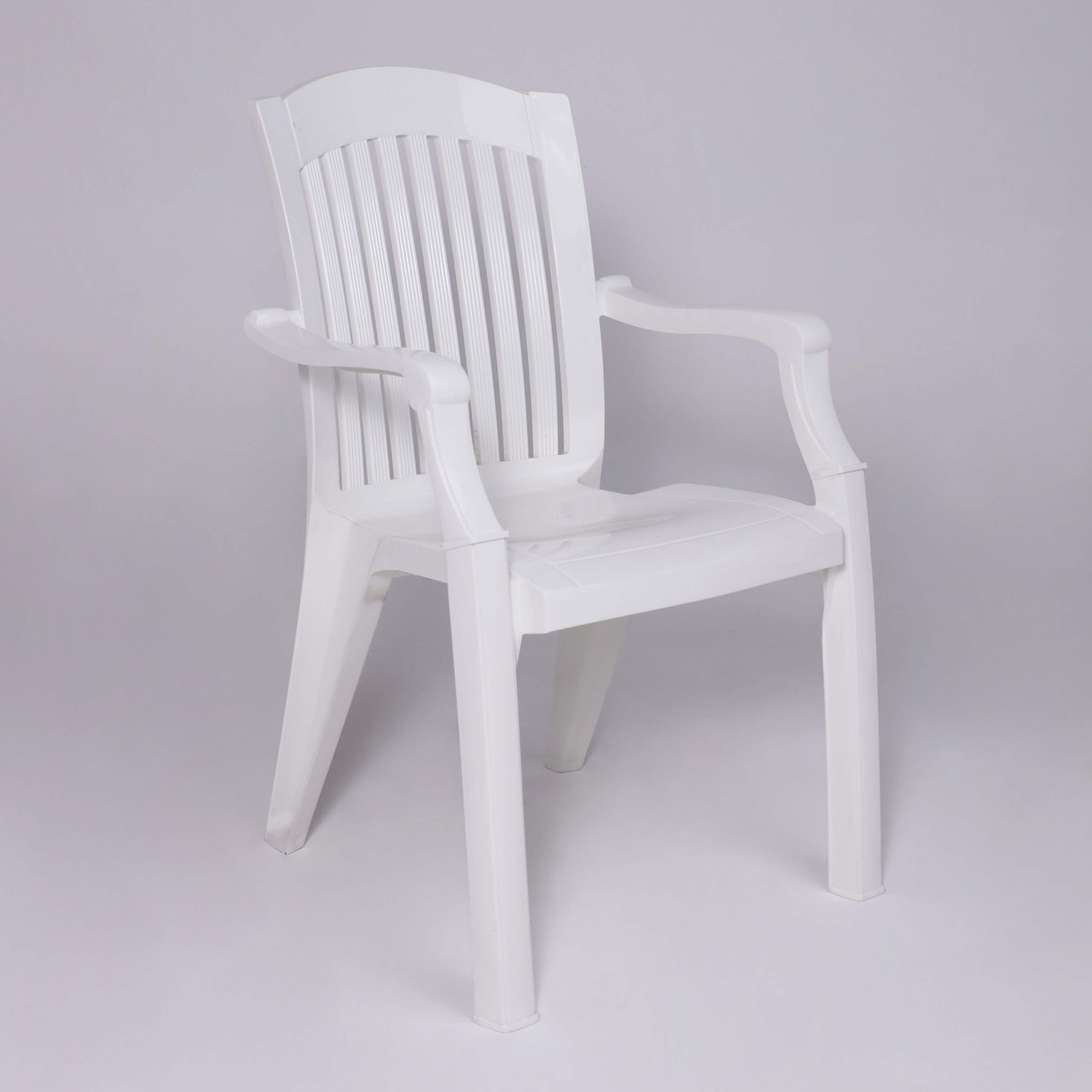 Кресло садовое Премиум, белый, пластик - фото 5 - id-p201753550