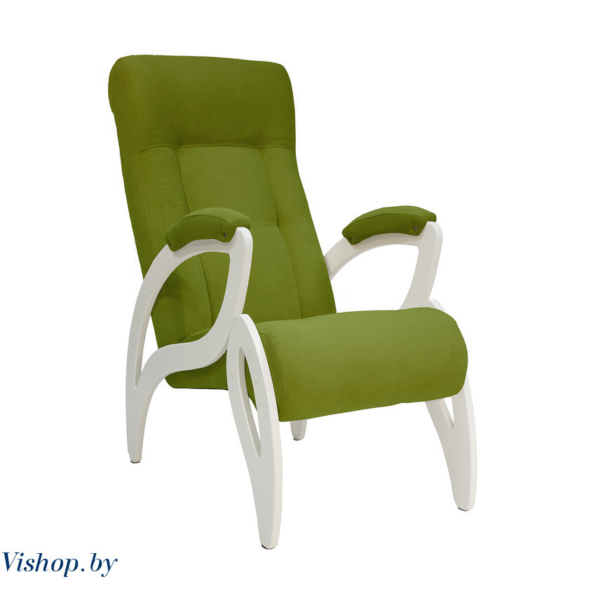 Кресло для отдыха Модель 51 Verona apple green сливочный - фото 1 - id-p208455898