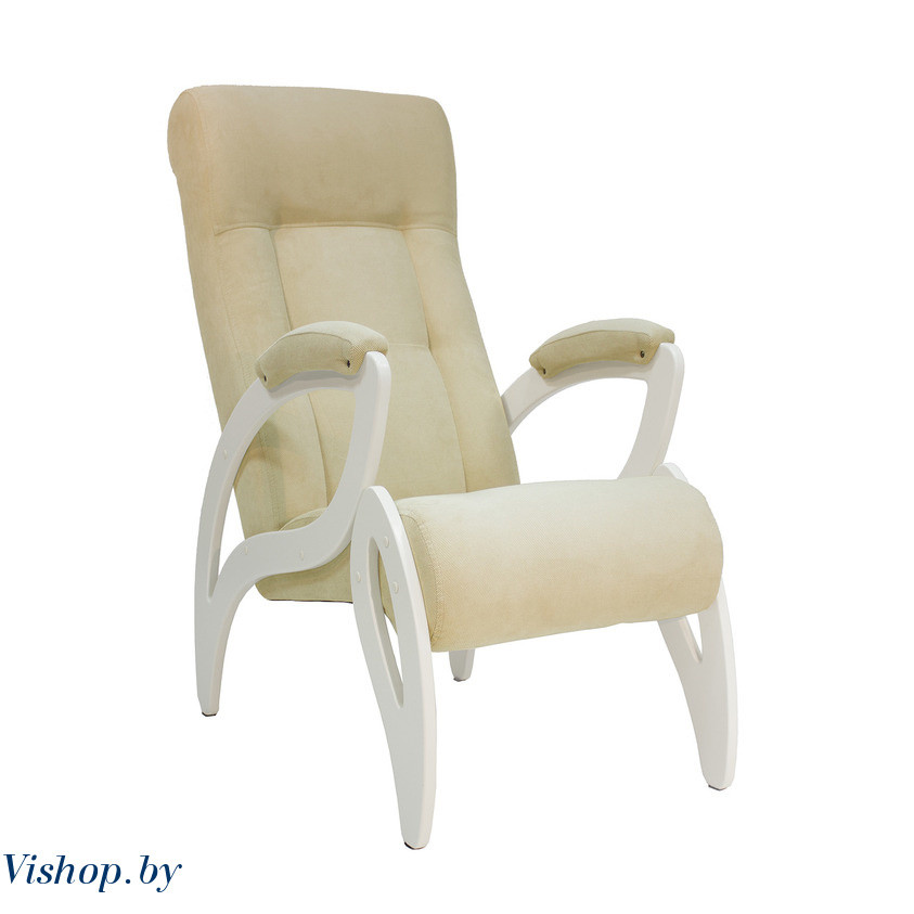 Кресло для отдыха Модель 51 Verona vanilla сливочный - фото 1 - id-p208455901