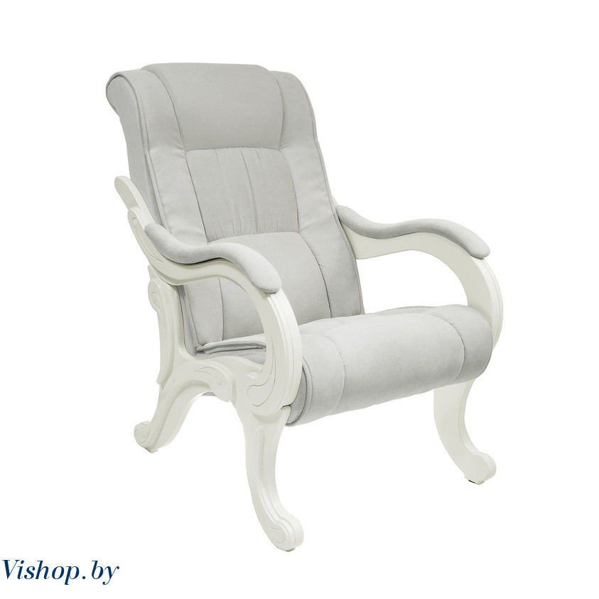 Кресло для отдыха модель 71 Verona light grey сливочный