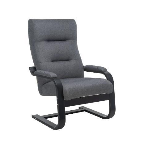 Кресло для отдыха ОСКАР Leset серый/венге - фото 1 - id-p208455940