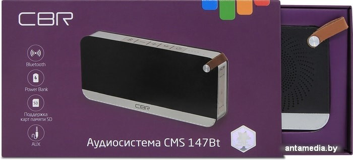 Беспроводная колонка CBR CMS 147BT - фото 4 - id-p208455177