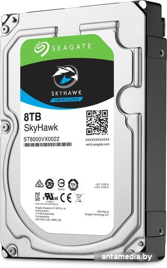 Жесткий диск Seagate Skyhawk 8TB ST8000VX004 - фото 2 - id-p208368589
