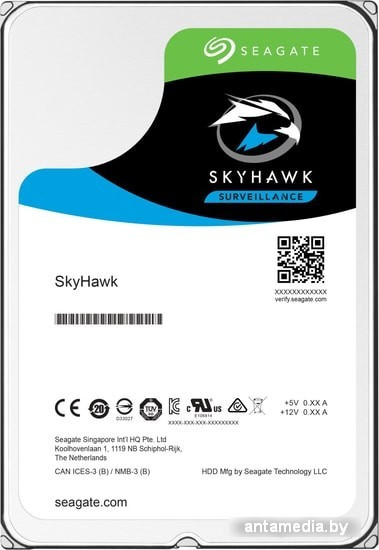 Жесткий диск Seagate Skyhawk 4TB ST4000VX013 - фото 1 - id-p208368596