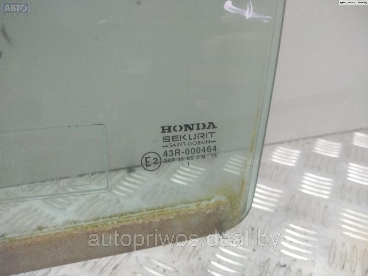 Стекло двери передней левой Honda Civic (2001-2005) - фото 2 - id-p208459421