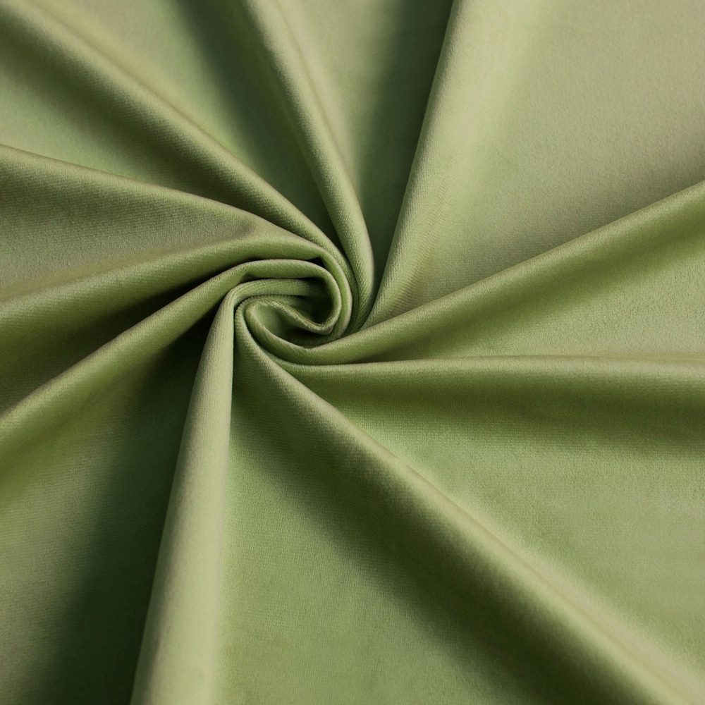 Комплект штор БАРХАТ Светло-зеленый 290×260 (Ш×В) - фото 3 - id-p206846365