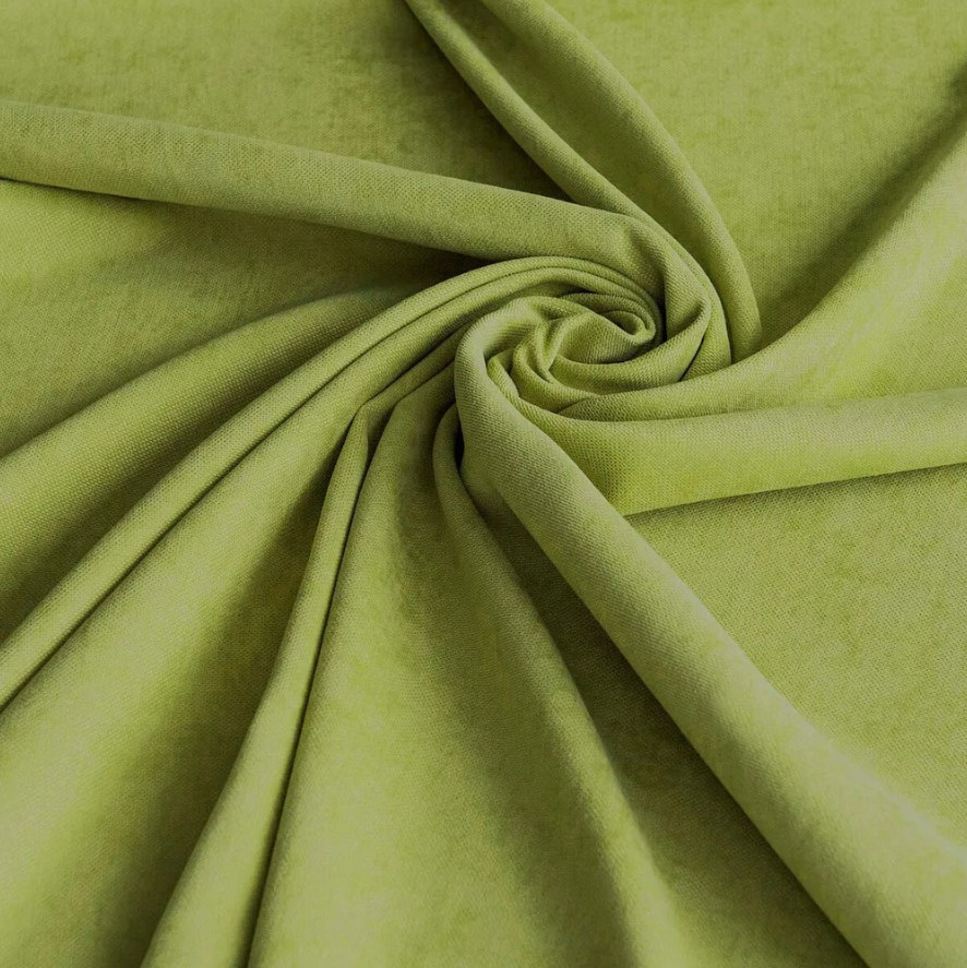 Комплект комбинированных штор КЕРТИ Сливочный/Зеленый 400×260 (Ш×В) - фото 3 - id-p206846443
