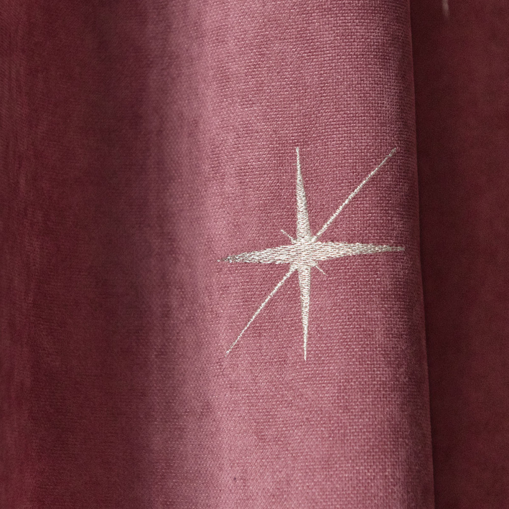 Комплект штор с подхватами БЭЛЛИ Розовый 290×270 (Ш×В) - фото 4 - id-p206848774