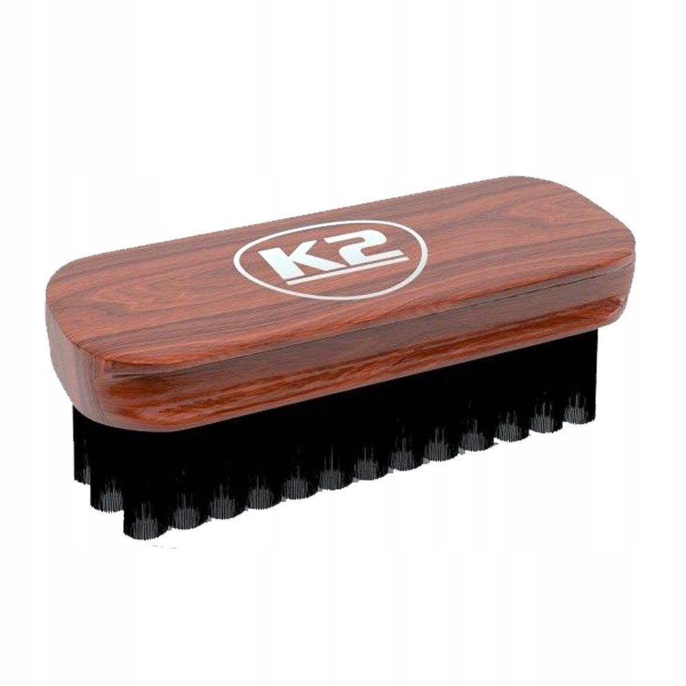 Щетка для ухода за поверхностями из кожи и ткани K2 AURON BRUSH, 11см