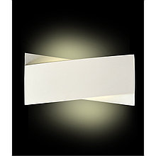 Интерьерный настенный светильник LED 2*5W 4200K Белый + Серебро 220V IP20 IL.0014.0004 WH