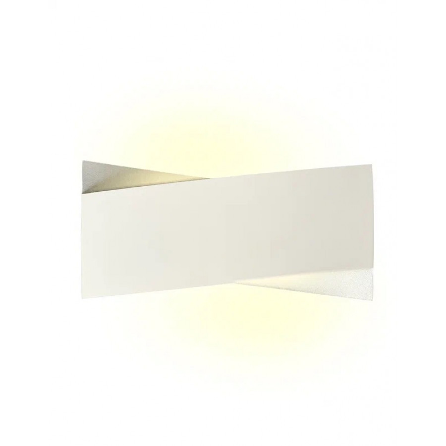 Интерьерный настенный светильник LED 2*5W 4200K Белый + Серебро 220V IP20 IL.0014.0004 WH - фото 4 - id-p208462465