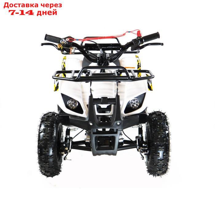 Квадроцикл детский бензиновый MOTAX ATV Х-16 Мини-Гризли, с механическим стартером, белый - фото 2 - id-p208444928
