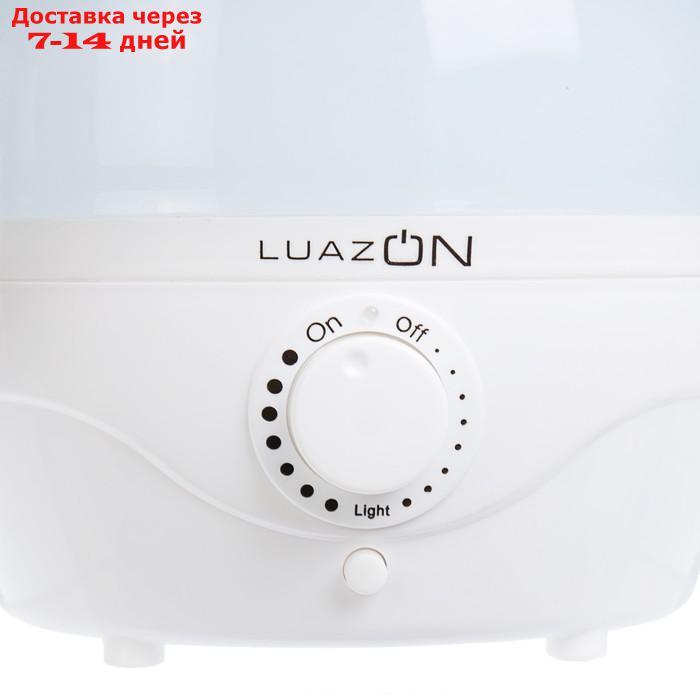 Увлажнитель воздуха LuazON LHU-04, ультразвуковой, 18 Вт, 2 л, 35 м2, белый - фото 3 - id-p208445045