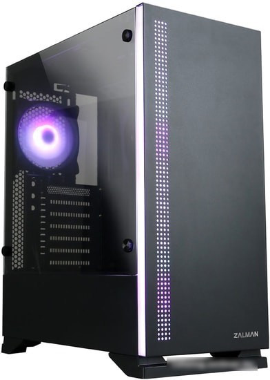 Корпус Zalman S5 (черный) - фото 1 - id-p208485135