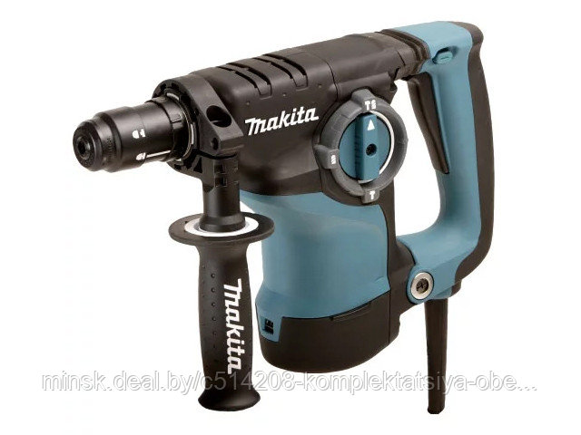 Перфоратор MAKITA HR 2811 FT в чем. (800 Вт, 2.8 Дж, 3 реж., патрон SDS-plus, быстросъемн., БЗП в комплекте, - фото 1 - id-p208501447