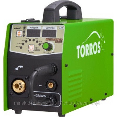 Полуавтомат сварочный инверторный TORROS MIG-200 SUPER (M2010) арт.102Т012011, 220В - фото 1 - id-p208508409