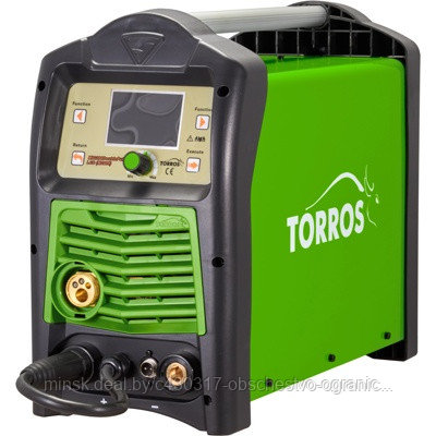 TORROS MIG-200 DoublePulse LCD (M2009), Полуавтомат сварочный инверторный, 220В, MIG/MMA/TIG, арт.102Т012010 - фото 1 - id-p208509406
