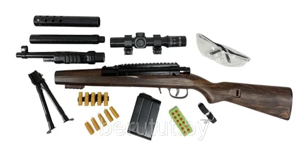 Снайперская винтовка с оптическим прицелом и мягкими пулями (Mauser K98) - фото 7 - id-p208516859