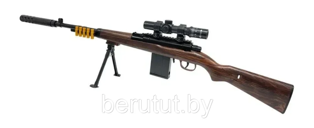 Снайперская винтовка с оптическим прицелом и мягкими пулями (Mauser K98) - фото 4 - id-p208516859