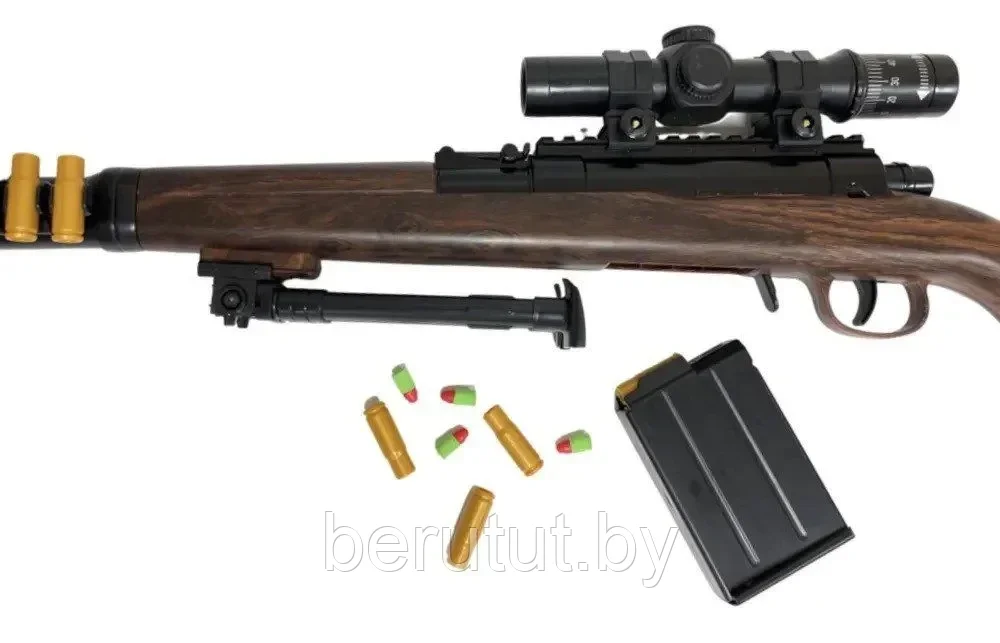 Снайперская винтовка с оптическим прицелом и мягкими пулями (Mauser K98) - фото 8 - id-p208516859