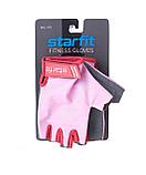 Перчатки для фитнеса STARFIT   WG-101, р-р XS , нежно-розовый, фото 2