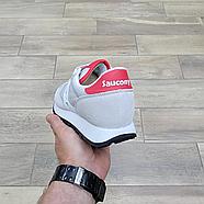 Кроссовки Saucony Jazz Low Pro Gray White Red, фото 4