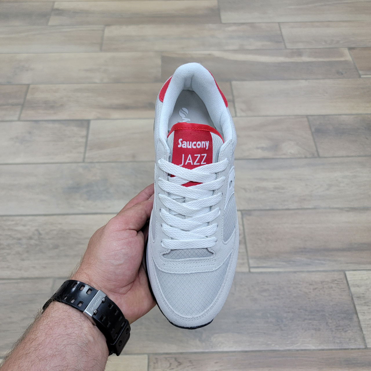 Saucony jazz cheap low pro white