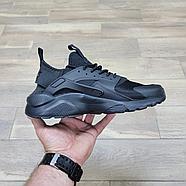 Кроссовки Nike Air Huarache Ultra All Black, фото 2