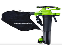 Воздуходувка аккумуляторная GreenWorks GD40BVIIK4 (2406907UB)